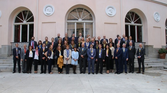 CPB-Network sarearen Madrileko bileran parte hartu zutenen argazkia