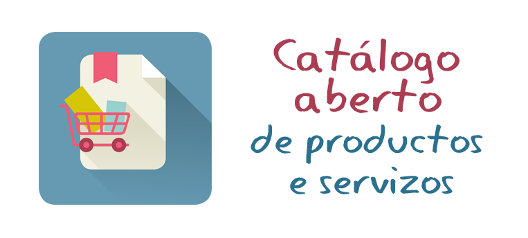 Catálogo aberto de productos e servizos