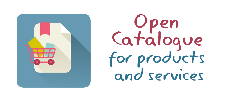 Open catalogue for products and services