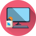 Computers, laptops and monitors